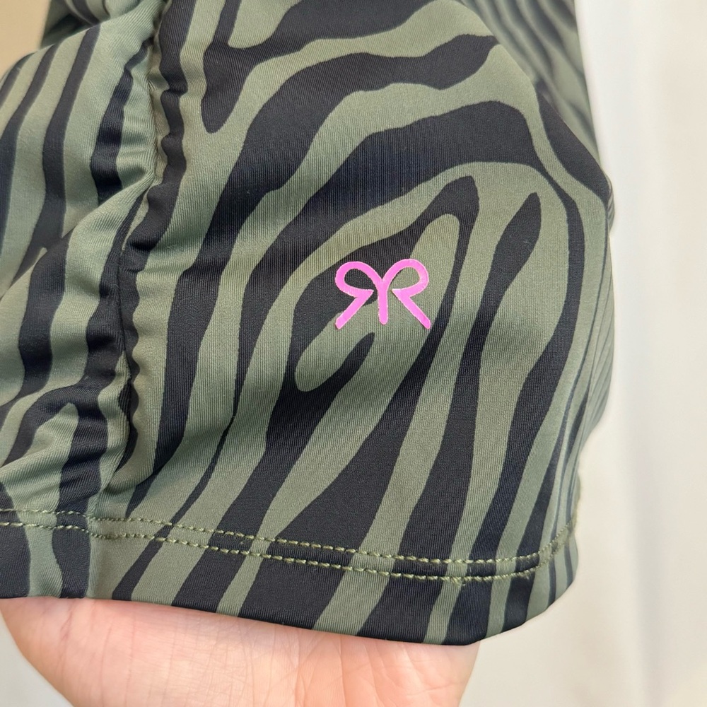 Ruby Ribbon Active Shapewear Zebra Print Tank Top - image 8